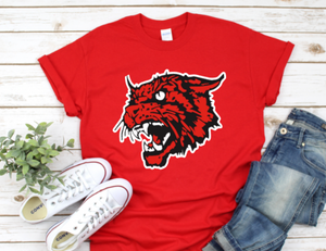 Wildcat Head Red