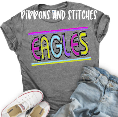 Eagles Retro Letters