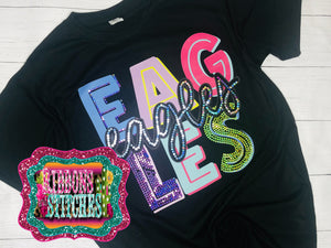 Retro Eagles Spangle tee