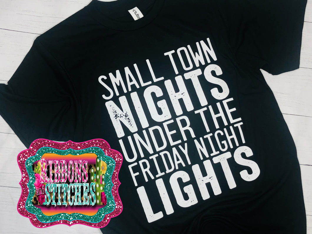 Small Town Nights tee