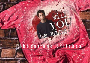 Will YOU Be Mine Bleached Tee