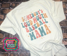 Loud Mouth Baseball Mom Tee